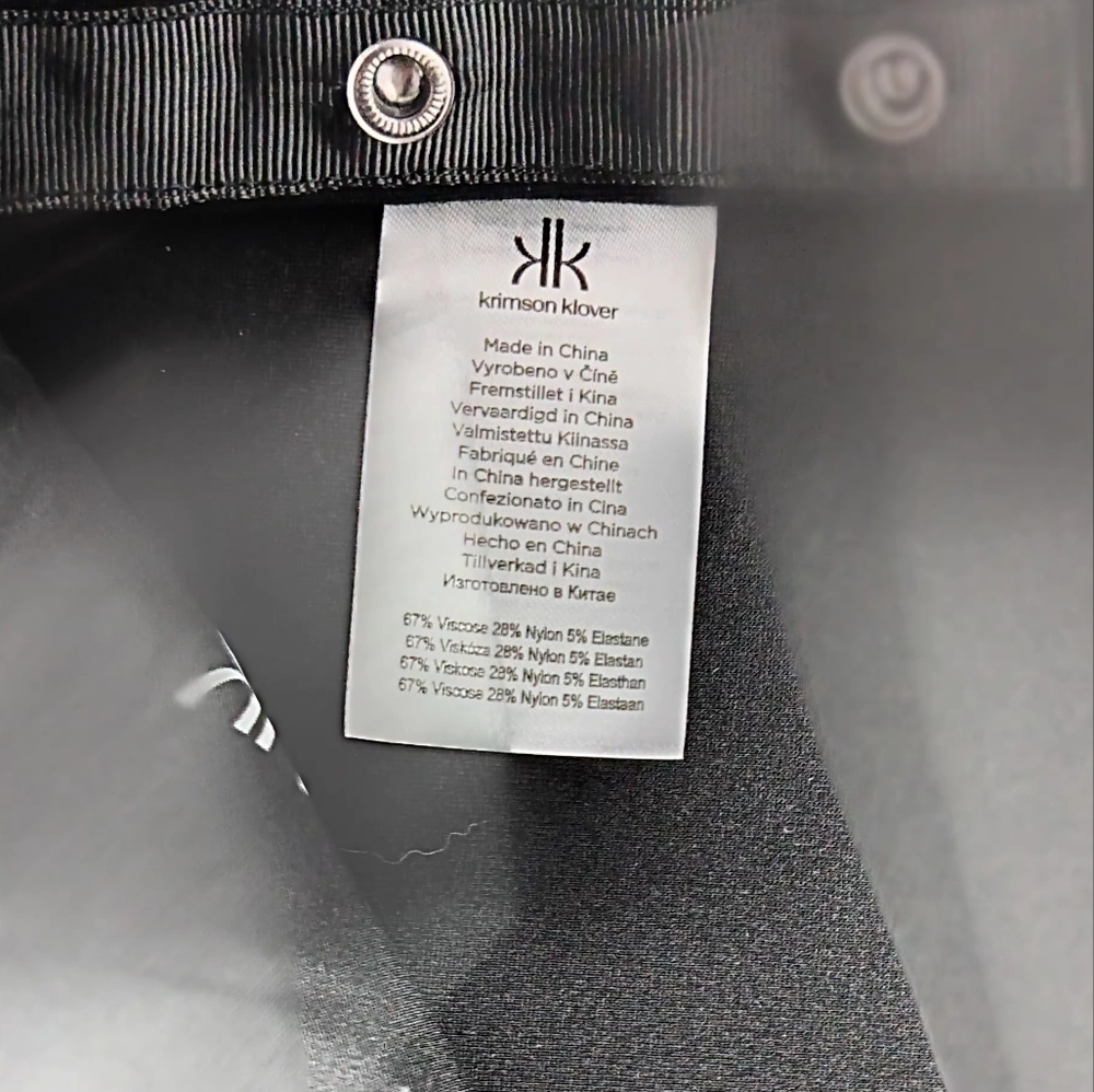Krimson Klover 4 Snap Compression like mini skirt . Size M - Picture 5 of 9